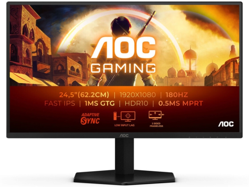 AOC представила недорогие игровые мониторы AGON G42 — IPS, до 27 дюймов, FHD и 180 Гц