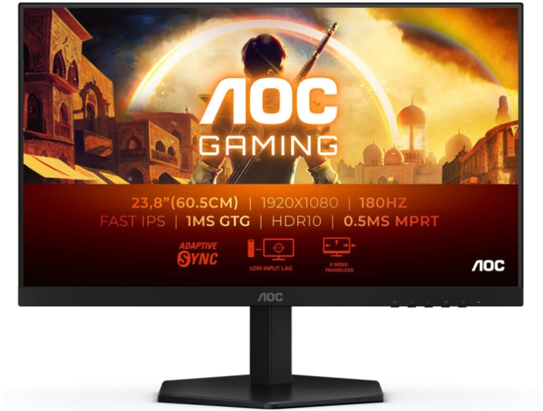 AOC представила недорогие игровые мониторы AGON G42 — IPS, до 27 дюймов, FHD и 180 Гц