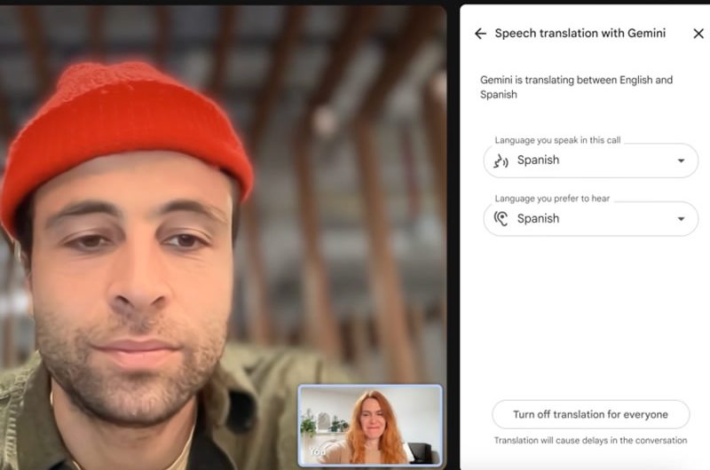 Google научила Meet переводить речь «на лету» с сохранением интонаций и тона голоса
