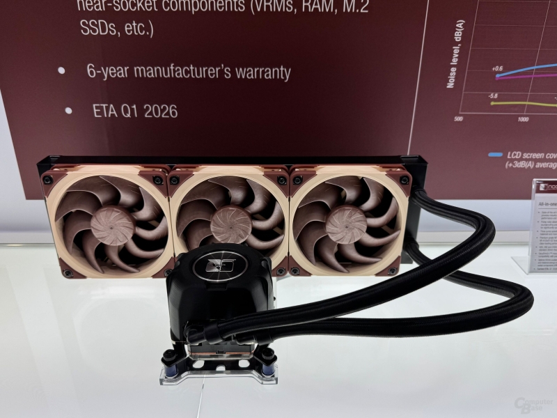 Noctua представила дебютную СЖО и показала в деле жидкостный кулер-термосифон