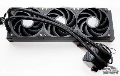 Система жидкостного охлаждения ID-Cooling DX360 Max с радиатором увеличенной толщины