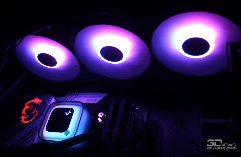 Система жидкостного охлаждения ID-Cooling DX360 Max с радиатором увеличенной толщины