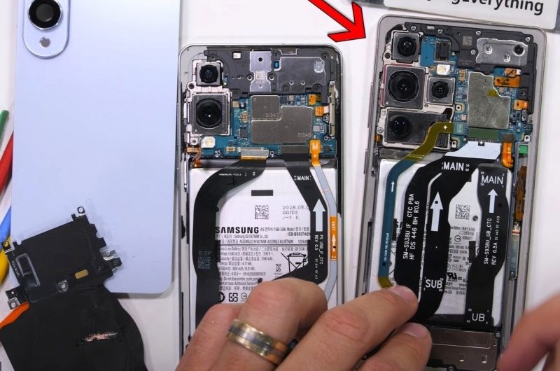 Разборка Galaxy S25 Edge показала, за счёт чего Samsung удалось сделать смартфон таким тонким