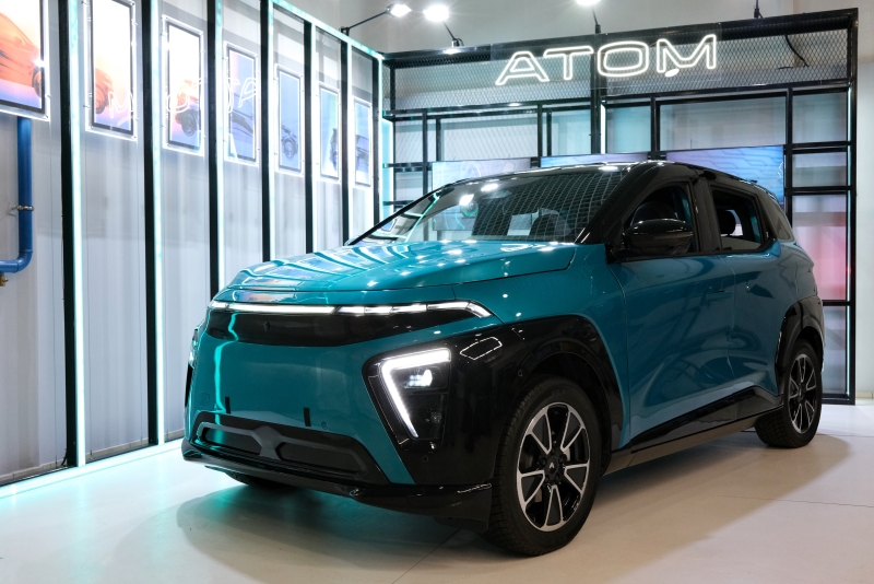 Тест-драйв российского электромобиля «Атом»: гибрид «Оки» и Tesla
