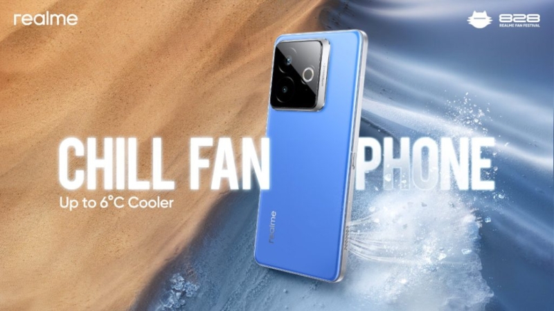 Realme представила тонкий аккумулятор на 15 000 мА·ч и первый в мире смартфон с термоэлектрическим кулером