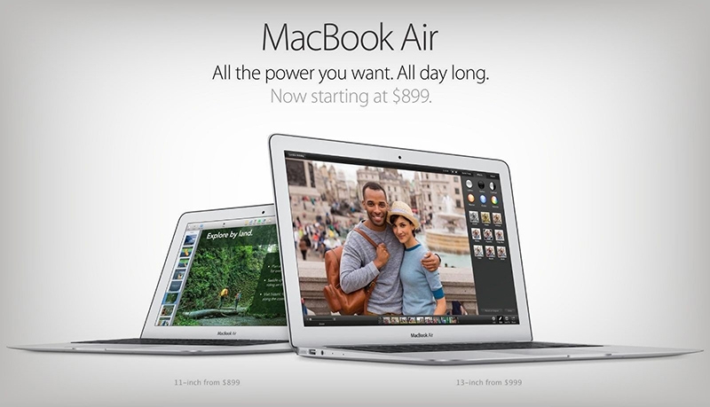 Apple признала 11-дюймовый MacBook Air устаревшим, а iPhone 8 Plus — винтажным