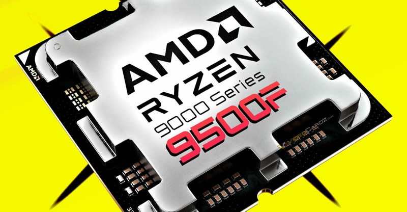 Ryzen 5 9500F без встроенной графики вышел в Китае — самый доступный процессор на базе Zen 5
