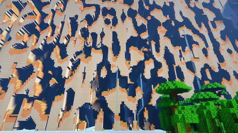 Блогер дошёл до «края мира» Minecraft — путешествие заняло 14 лет