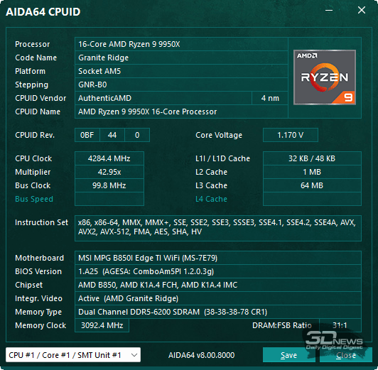 Обзор материнской платы MSI MPG B850I Edge Ti WiFi: не называй меня малышкой