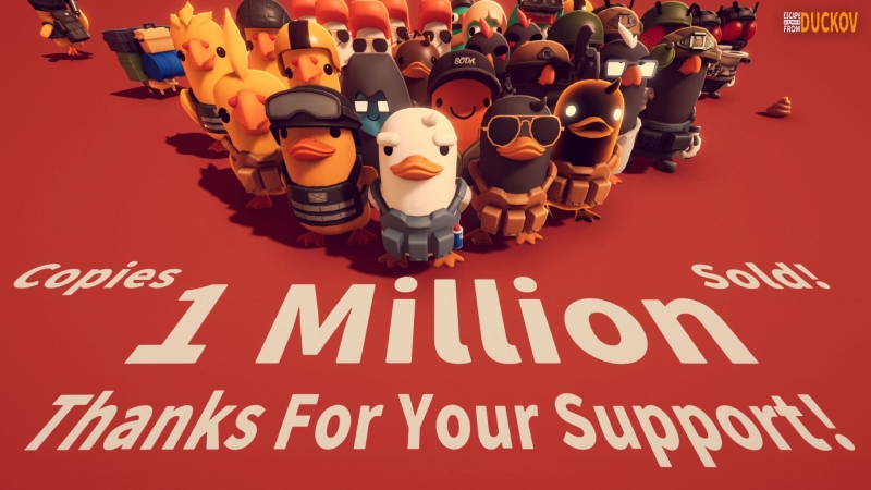 Продажи пародийного шутера Escape from Duckov за пять дней превысили миллион копий — в шоке даже разработчики