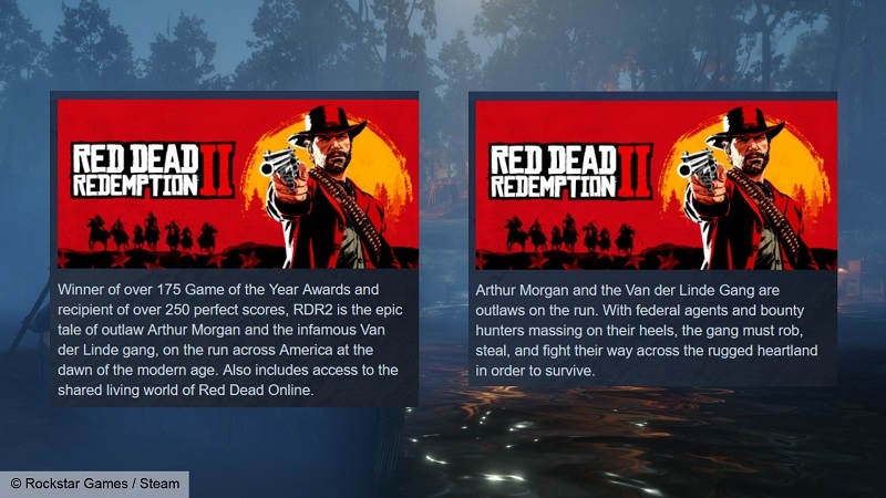 Закулисное обновление в Steam разожгло слухи об апгрейде Red Dead Redemption 2 для «следующего поколения»